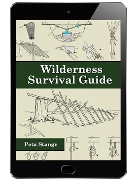 Wilderness Survival Guide bonus ebook cover by Peta Stange